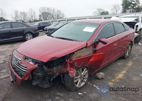 2016 Hyundai Sonata Se z USA, uszkodzony, nr VIN 5NPE24AFXGH366314